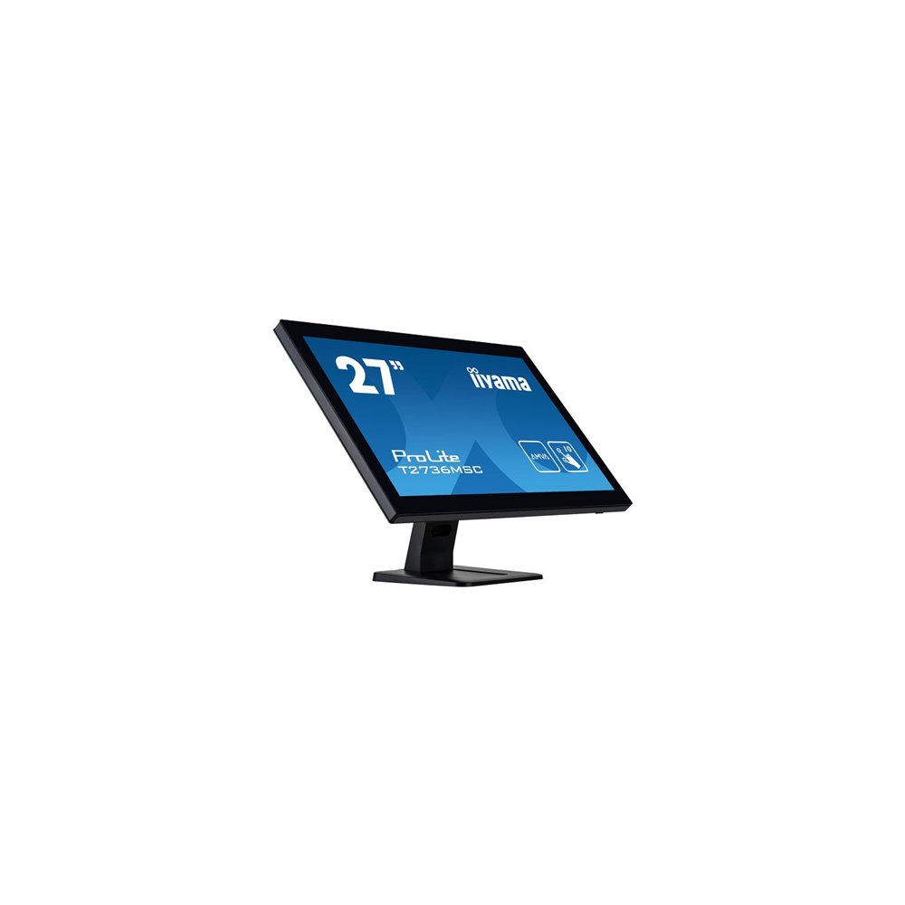Iiyama prolite t2752msc-b1 pantalla para pc 68,6 cm (27") 1920 x 1080 pixeles full hd led pantalla táctil negro