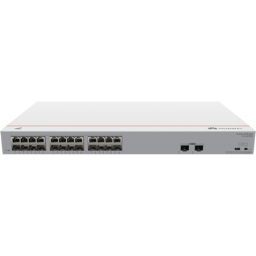Huawei cloudengine s110-24lp2sr energã­a sobre ethernet (poe) 1u gris