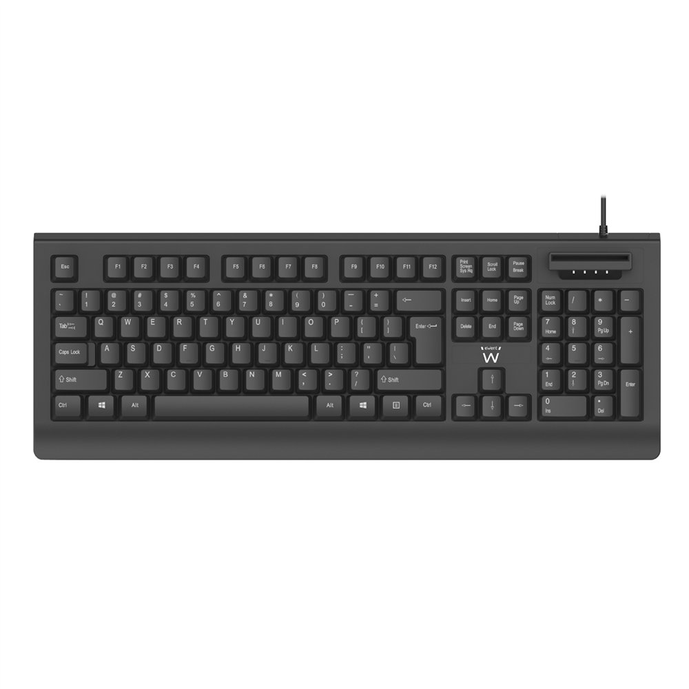 Ewent ew3286 teclado universal usb qwerty espaã±ol negro