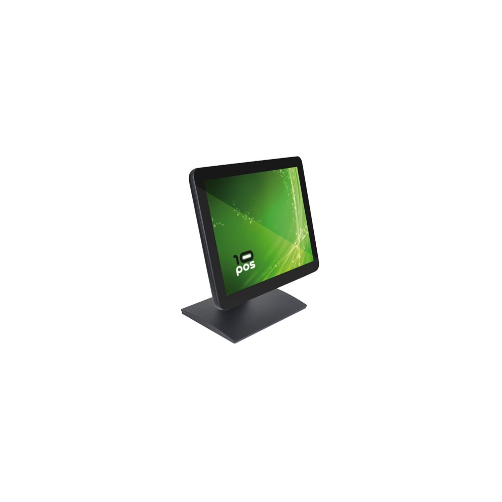 Monitor tft tactil 10pos flat capacitiva 17" usb negro - vesa 75 & 100