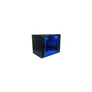 Phasak pho 2109 armario rack 9u bastidor de pared negro