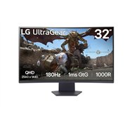 Lg 32gs60qc-b pantalla para pc 80 cm (31.5") 2560 x 1440 pixeles quad hd lcd negro