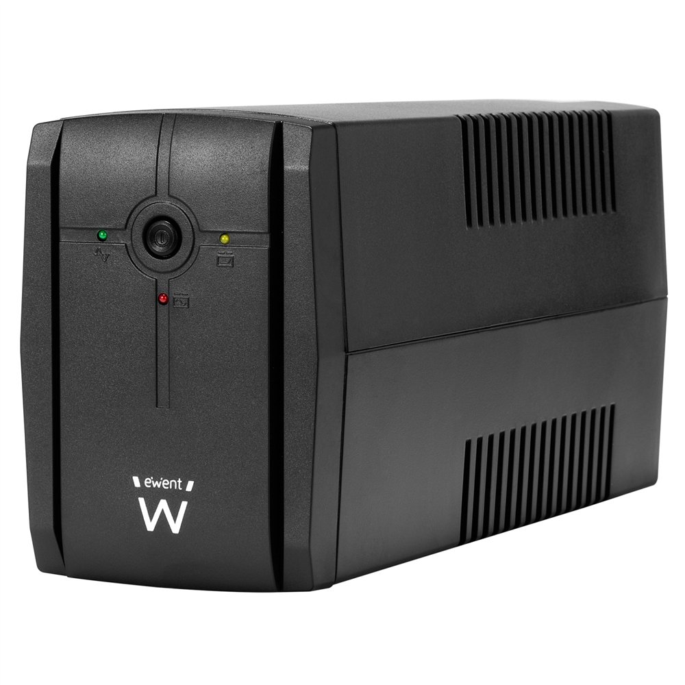 ewent ew3995 sistema de alimentación ininterrumpida (ups) línea interactiva 0,78 kva 390 w 2 salidas ac
