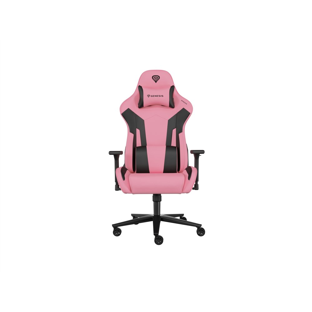 Genesis nitro 720 silla para videojuegos de pc asiento inflable negro, rosa