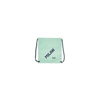 Milan serie 1918 bolsa/mochila de tiras grande - tejido 'ripstop' ligero y resistente - medidas 34x42x0.7cm - color verde