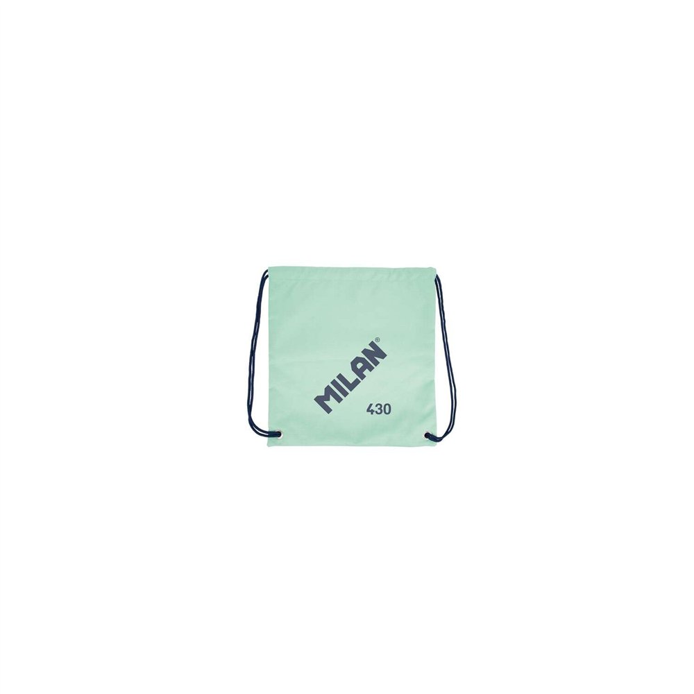 Milan serie 1918 bolsa/mochila de tiras grande - tejido 'ripstop' ligero y resistente - medidas 34x42x0.7cm - color verde