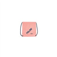 Milan serie 1918 bolsa/mochila de tiras grande - tejido 'ripstop' ligero y resistente - medidas 34x42x0.7cm - color rosa