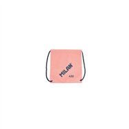 Milan serie 1918 bolsa/mochila de tiras grande - tejido 'ripstop' ligero y resistente - medidas 34x42x0.7cm - color rosa