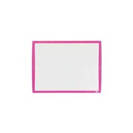Nobo pizarra blanca magnetica peque?a 585x430 - colores vibrantes - accesorios incluidos - fucsia
