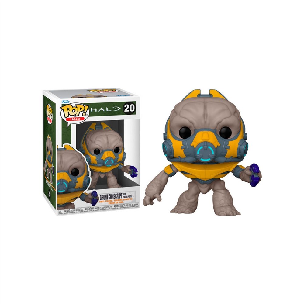 funko pop videojuegos halo infinite grunt con pistola de plasma 59335