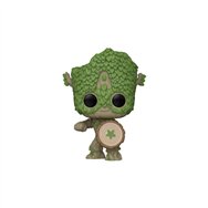 Funko pop marvel: we are groot groot como capitan america 79515