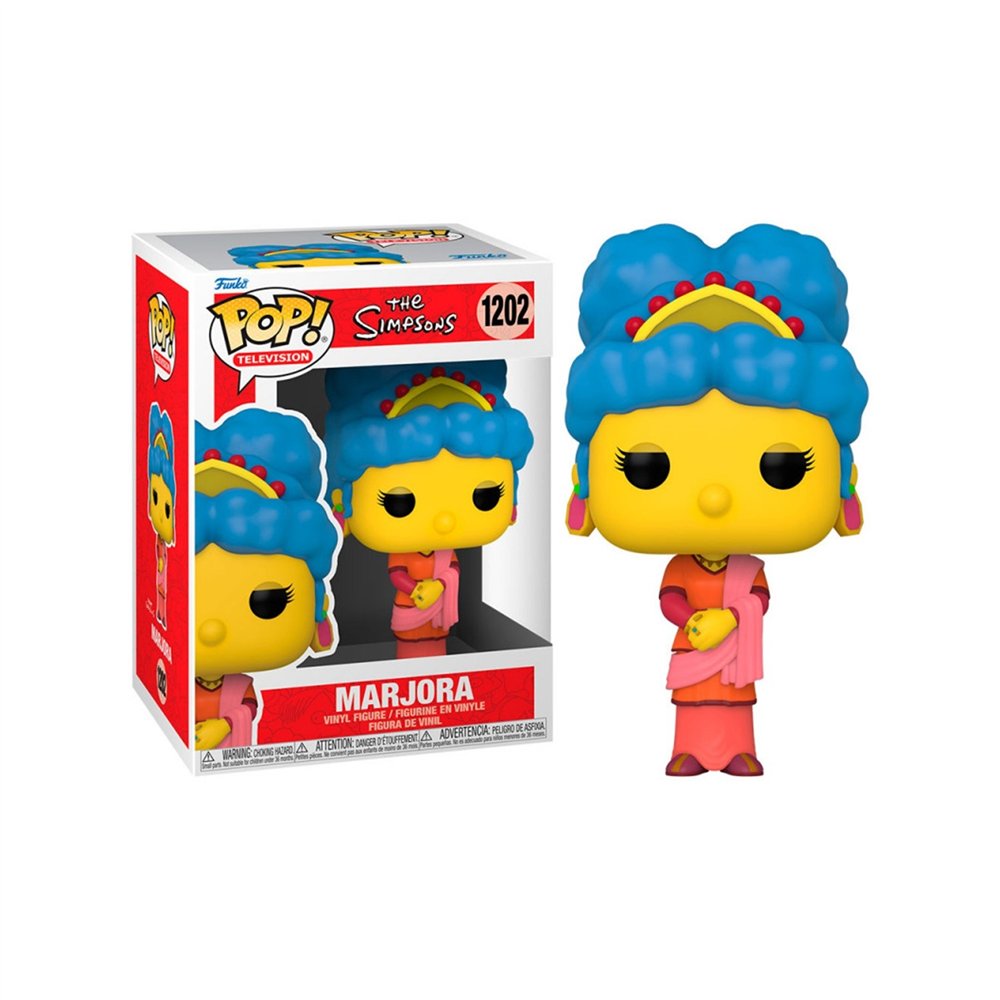 funko pop animacion the simpsons marge como marjora 59298