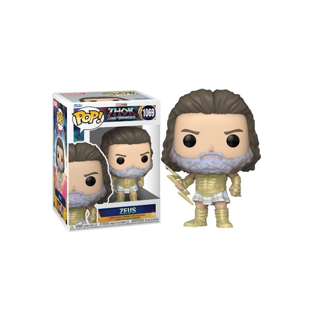 funko pop marvel thor love & thunder zeus 65011