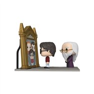 Funko pop moment harry potter espeo de oesed harry & dumbledore 63144