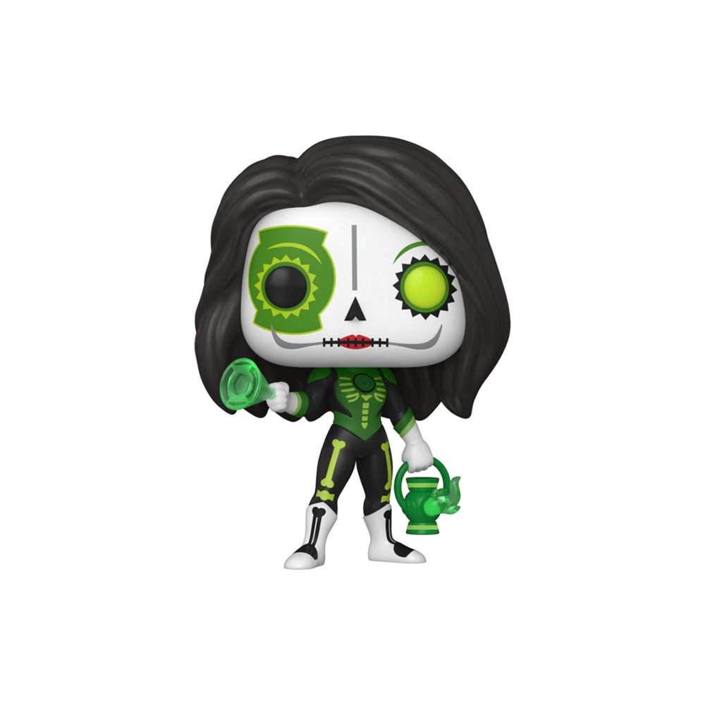 funko pop dc halloween calaveras mexicanas linterna verde 57415