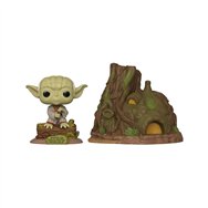 Funko pop deluxe star wars empire strikes back caba?a de yoda 40th aniversario 46765