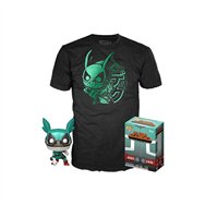 Pop & tee my hero academia deku con casco (full mech suit) funko + camiseta talla l