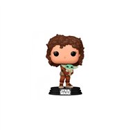 Funko pop mandalorian peli motto con grogu 76552