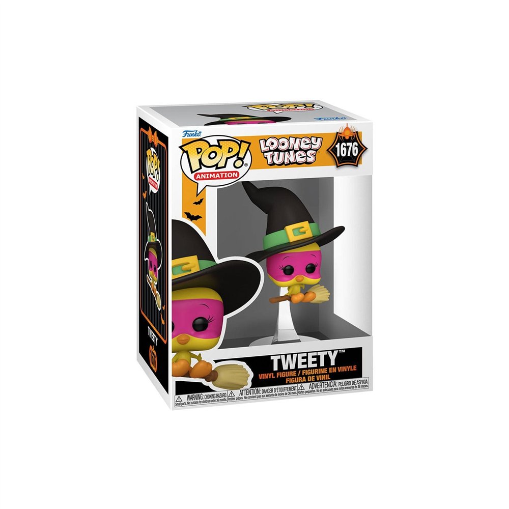 funko pop looney tunes halloween tweety witch