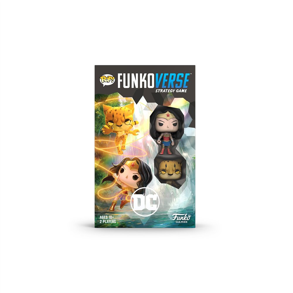 juego de mesa funkoverse dc edicion 102 wonder woman & cheetah ingles