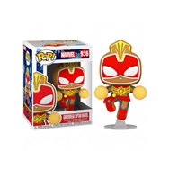 Funko pop marvel navidad galleta jengibre capitana marvel 50661