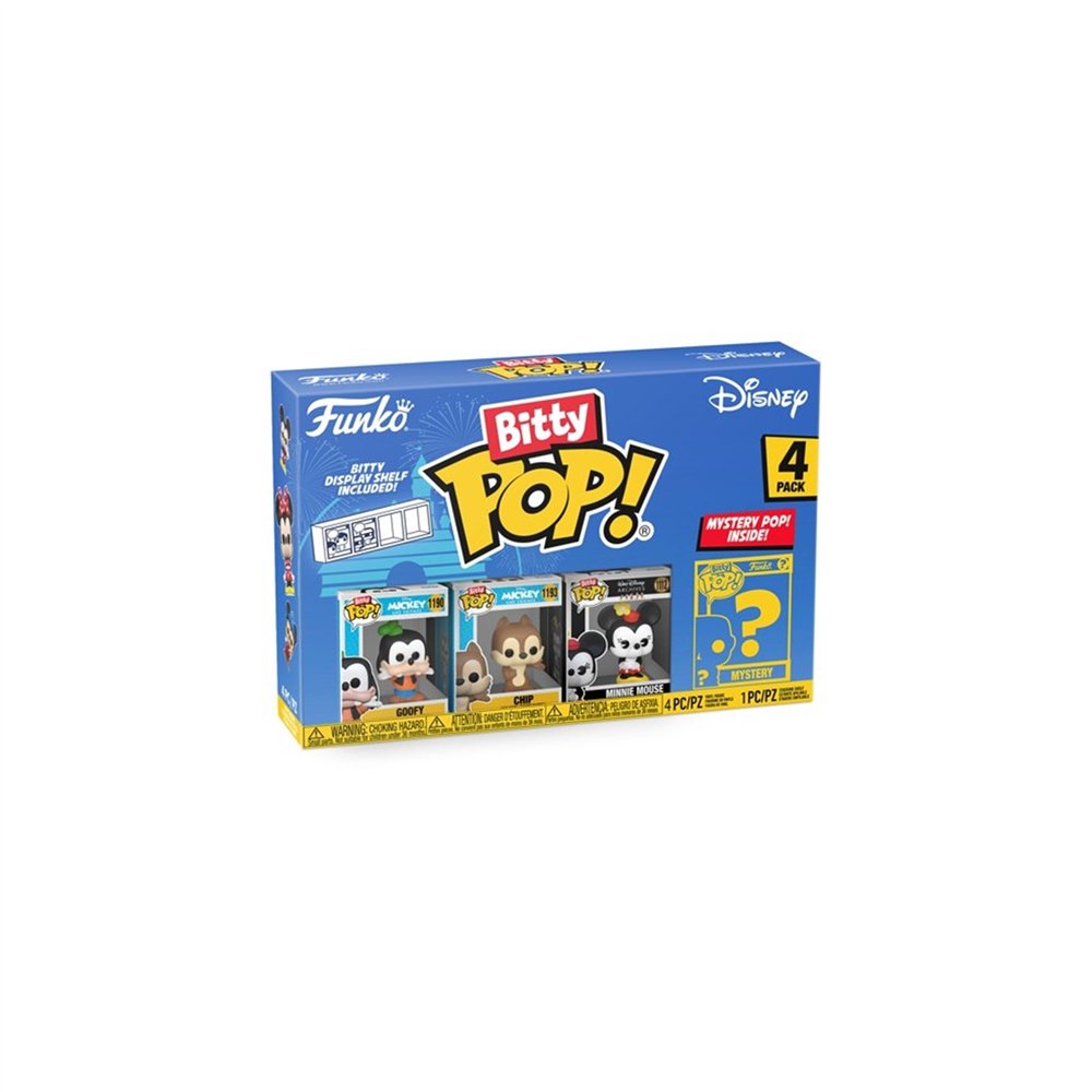 Bitty pop funko disney goofy 4pk