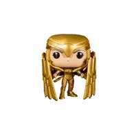 Funko pop dc wonder woman 1984 wonder woman traje dorado efecto metalico exclusivo 46659