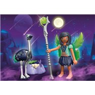 Playmobil ayuma crystal y moon fairy con animales del alma