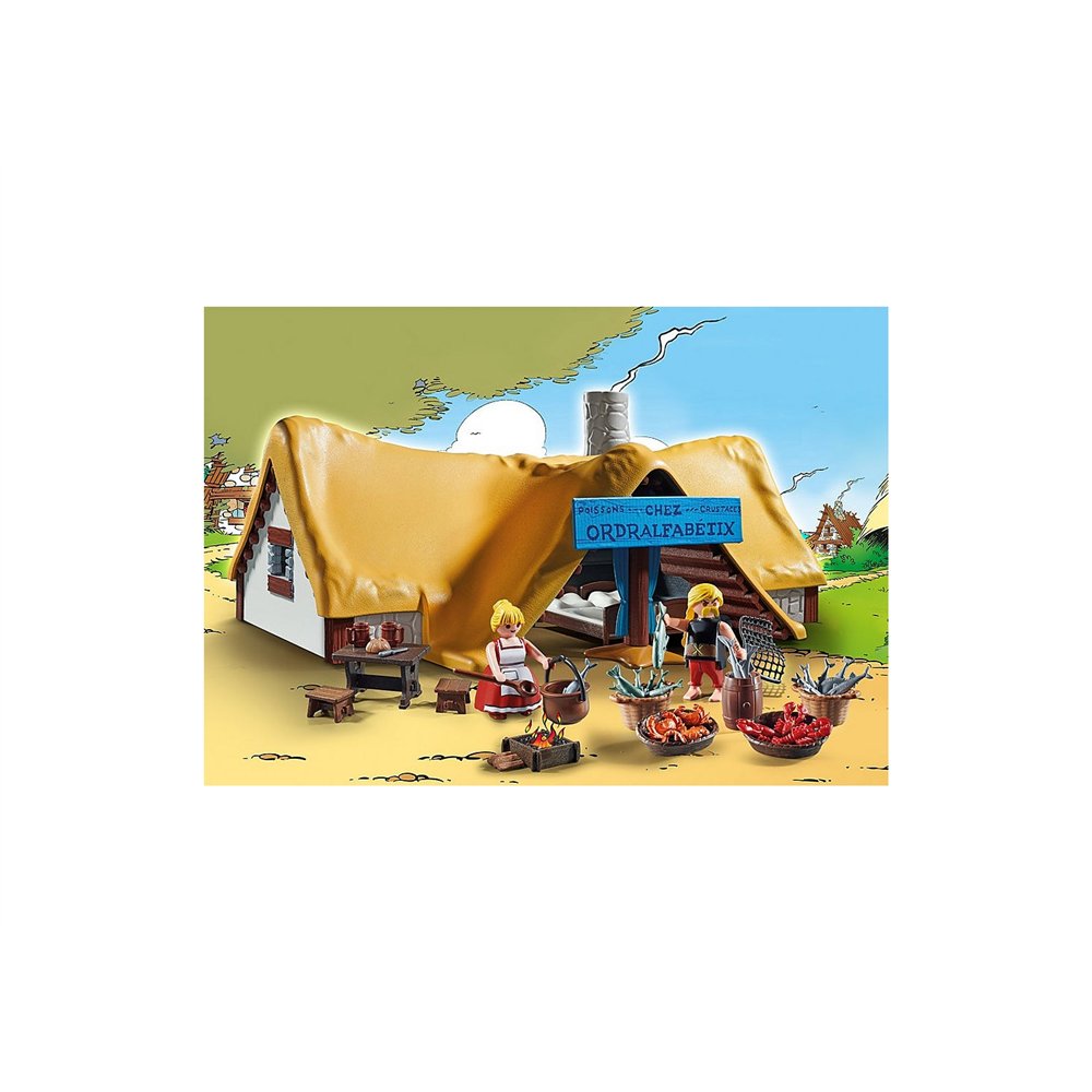 playmobil asterix: la caba?a de ordenalfabetix