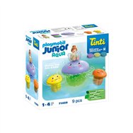 Playmobil junior tinti: familia de medusas de colores