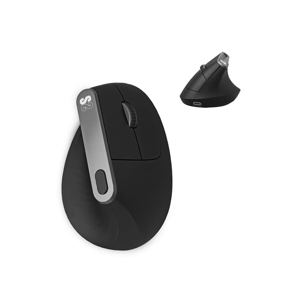 Subblim submo-ednvw01 ratón universal mano derecha bluetooth + usb type-c óptico 4000 dpi