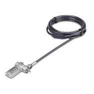 startech.com cable de 2m universal de seguridad para portátiles - cable con candado para portátiles compatible con noble wedge/n
