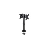 Tooq soporte de mesa para 2 pantallas 17"-32", negro