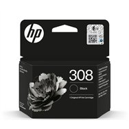 Hp 308 cartucho de tinta original negra (ue)