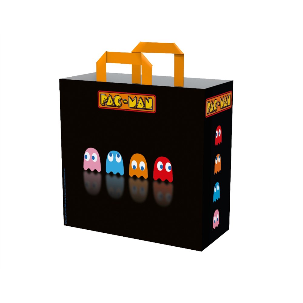 Konix kx pacman shopping bag black negro bolso grande