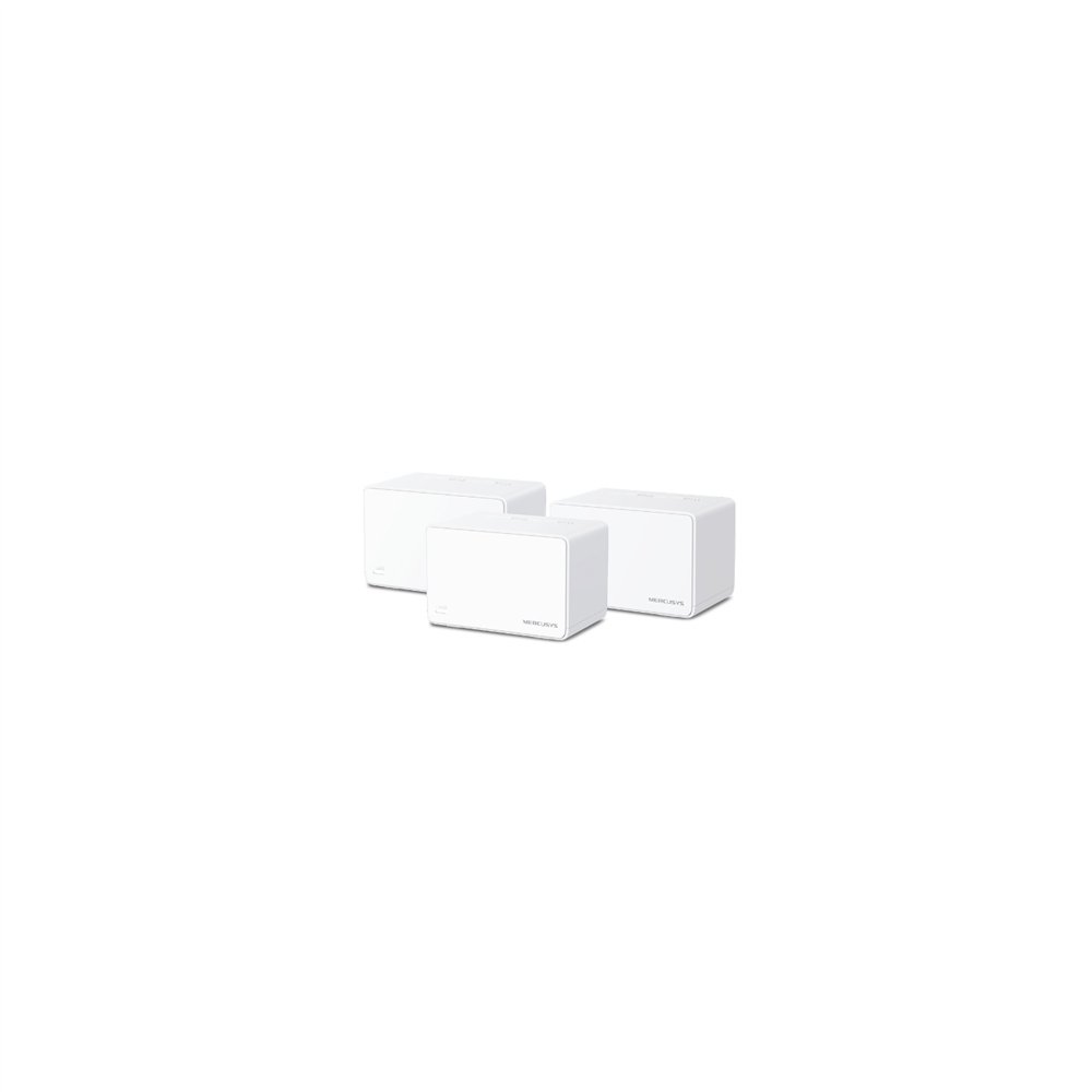 Mercusys halo h80x(3-pack) doble banda (2,4 ghz / 5 ghz) wi-fi 6 (802.11ax) blanco interno
