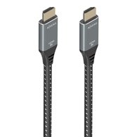 Aisens cable hdmi v2.1 ultra alta velocidad / hec 8k@60hz 48gbps, a/m-a/m, gris/negro, 10m