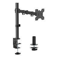 Aisens soporte de mesa eco giratorio e inclinable para monitor/tv 10kg (3 pivotes, 1 brazos) de 17-32, negro