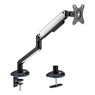 aisens soporte de mesa rgb gaming contrapeso giratorio e inclinable para monitor/tv 9kg (3 pivotes, 1 brazo) de 17-32, negro-bla