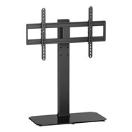 Aisens soporte de mesa eco giratorio e inclinable para monitor/tv 60kg de 43-86, negro