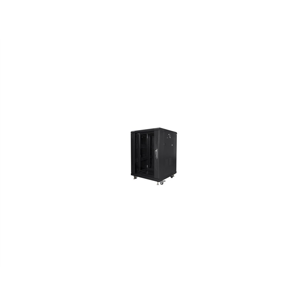 Lanberg ff01-6615-12b armario rack 15u rack o bastidor independiente negro