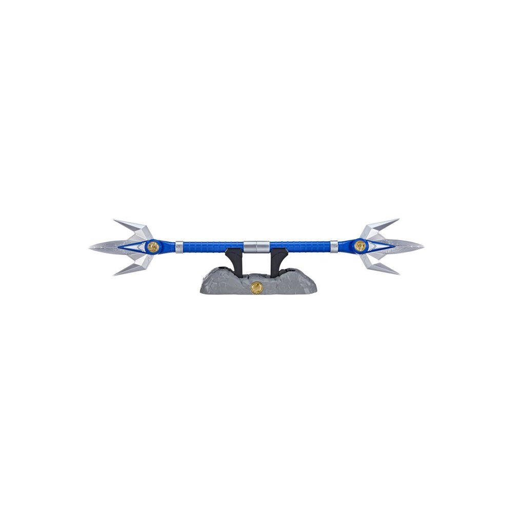 Power rangers lightning collection mighty morphin blue ranger power lance