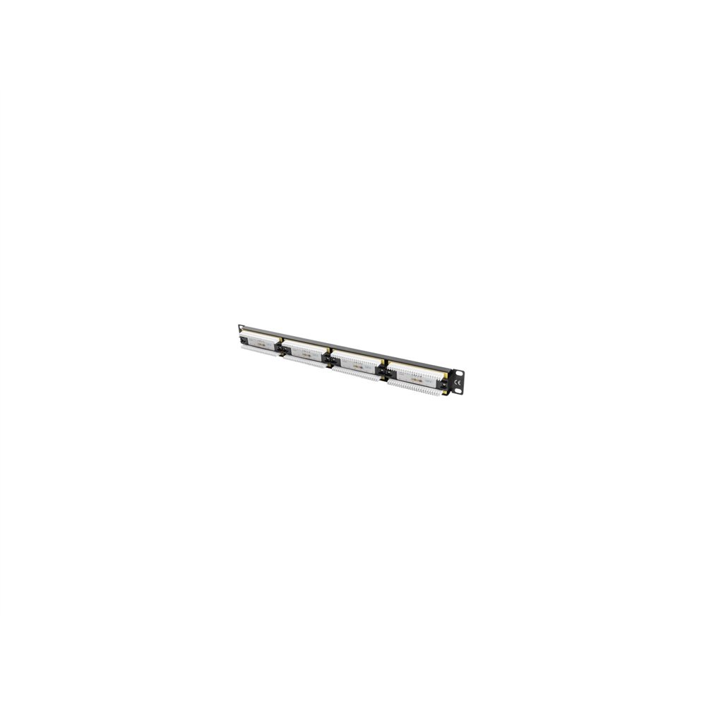 Lanberg ppu6-1024-b panel de parcheo 1u