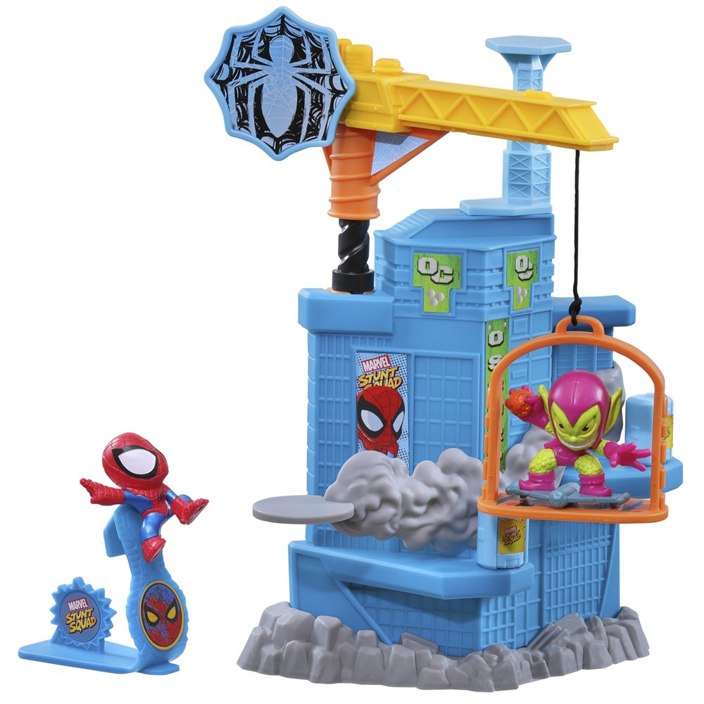 Marvel stunt squad crane smash