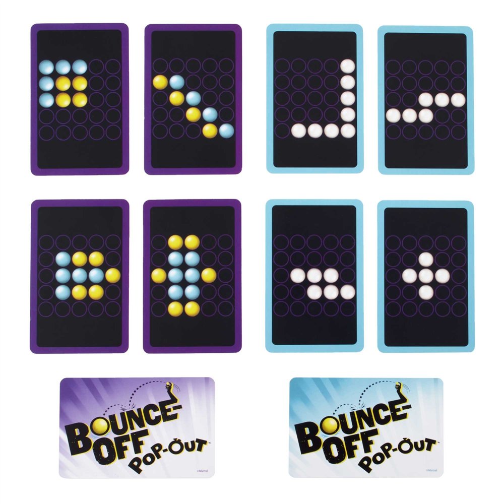Games hkr53 juego de tablero bounce-off pop-out juego de mesa partido