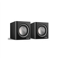hama | altavoces sonic mobil 185, 3w, conexión jack 3,5mm, control de volumen, color negro