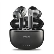 ngs artica hush auriculares inalámbrico dentro de oído llamadas/música bluetooth negro