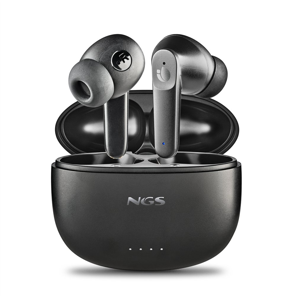 ngs artica hush auriculares inalámbrico dentro de oído llamadas/música bluetooth negro
