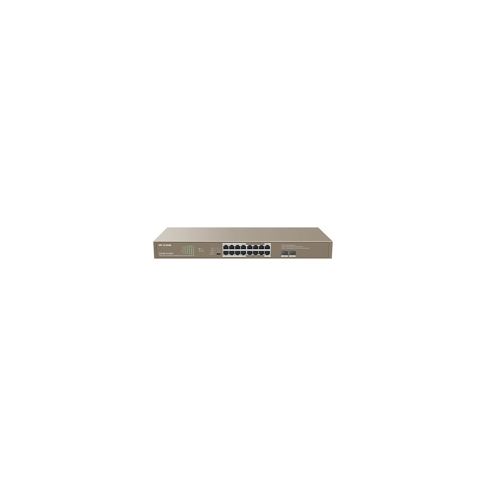 Ip-com networks g1118p-16-250w switch no administrado gigabit ethernet (10/100/1000) energã­a sobre ethernet (poe) marrã³n