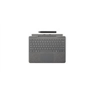 Microsoft Surface Pro Keyboard with Slim Pen for Business QWERTZ Alemán Microsoft Cover port Platino